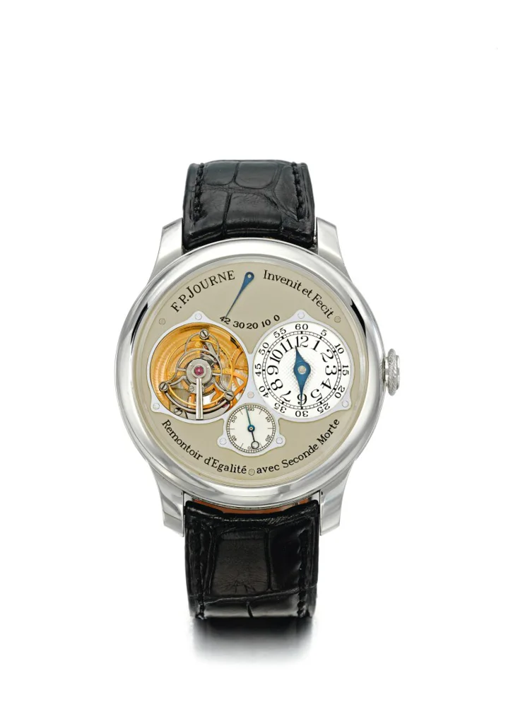F.P.Journe Souveraine Tourbillon Souverain Remontoir d'égalité Seconde Morte S-TN PT 40 A SI